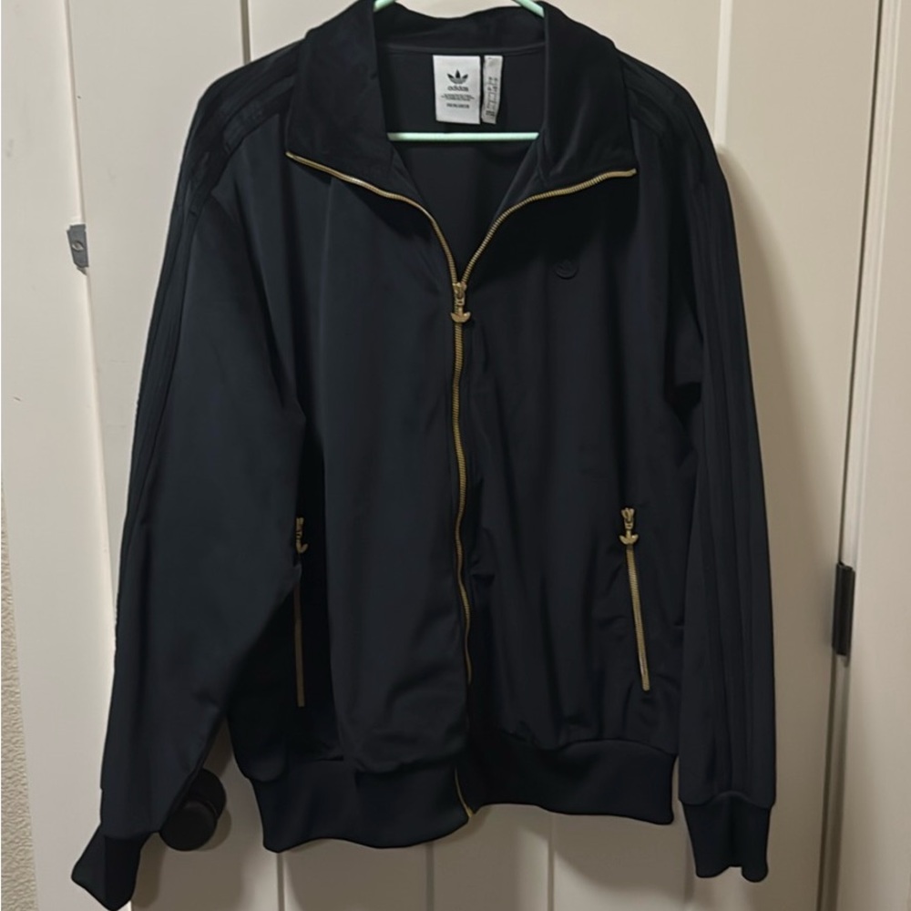 Adidas Velour Firebird Tracksuit Top men’s Large